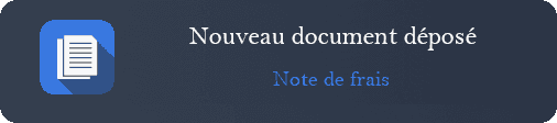 Tag for document deposit
